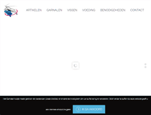 Tablet Screenshot of garnalenhuisje.be